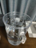 森森 鱼缸水族箱小型塑料亚克力鱼缸迷你生态桌面懒人鱼缸创意客厅鱼缸 懒人圆形鱼缸14.5*24cm 晒单实拍图