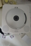 悦心听CD机便携式音乐专辑播放器家用壁挂式蓝牙音响音箱英语光盘光碟学习机复读机i复古黑胶CD生日礼物 白色充电款+防尘盖+蓝牙发射版 实拍图