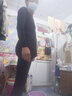 荣樱超薄款冰丝秋衣秋裤套装夏季男修身清爽冰凉莫代尔线衣线裤青中老年降温冰衣裤打底基础套装夏天 黑色 XL【125-150斤】 实拍图