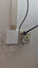 国际电工无线遥控开关220v控制器86型智能双控免布线家用电灯远程随意贴 一开随意贴-白色-需搭配主机使用 实拍图