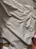 马莱华斯 纯棉男士短袖t恤内搭宽松衣服夏季潮流百搭纯色半袖体恤ins大码男装 卡其色 XL（115-135斤） 实拍图