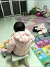 G.duck小黄鸭儿童棉服冬季婴儿衣服男女童加厚棉衣小童宝宝棉袄加绒外套 粉色鸭子 90 尺码1~2岁【 80-90cm】 实拍图