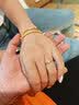 周六福（ZLF）  18K金钻石戒指女璀璨闪耀克拉六爪结婚求婚钻戒 10分 12号 实拍图