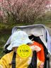 卡度熊（KADUXIONG）婴儿帽子春秋夏季韩版新款可爱宝宝遮阳盆帽儿童防晒薄款渔夫帽潮 蓝色 3个月-3岁（建议头围36-52cm） 实拍图