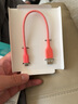 贝尔金（BELKIN）USB-IF认证Type-c接口快充数据线USB-A转USB-C车载carplay适用于苹果iPhone 16/15 playa A转C数据线 0.15米珊瑚红编织款 实拍图
