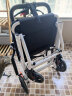 康倍星（COVNBXN）轮椅老人折叠轻便家用医用可上飞机便携式老人老年手动轮椅推车简易小轮椅可带拉杆 1|便携飞机款-约5.9kg+折叠可立+铝合金 晒单实拍图