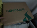 森馬（Senma）高帮马丁靴系带时尚百搭舒适工装靴男靴 619313602 幻影黑 43码 实拍图