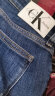 Calvin Klein Jeans24春夏新款女士潮流复古洗水高腰直筒微喇牛仔裤J223286 1AA-牛仔浅蓝 30 晒单实拍图