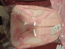 凯奇猫（KAIQIMAO）小学生书包女孩1-3-4-6年级初中生儿童双肩包女超轻便减负防泼水 大号粉色(挂饰+装饰卡+补习 实拍图