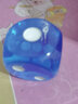 御圣 骰子大号骰子多尺寸点数骰子特大号彩色游戏骰子ktv玩具骰子 50mm透明蓝色(1颗) 实拍图