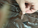 tushky品牌 双肩包女2024新款韩版潮百搭真皮休闲时尚软皮旅行包背包 棕色 晒单实拍图