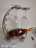 康之润2023新款红酒架摆件红酒杯架葡萄酒架家用红酒杯架倒挂酒柜装饰品 龙舟+4只红酒杯 实拍图