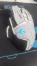 罗技（G）G502 HERO 电竞游戏鼠标 有线鼠标 RGB炫彩灯光  机械配重竞技FPS吃鸡宏cf吃鸡鼠标 G502+蓝白贴纸 晒单实拍图