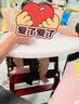 杰马维特宝宝餐椅儿童餐桌椅子实木可折叠婴儿吃饭座椅 婴儿餐椅便携式 加大升降深咖【棉垫+餐盘+轮】 实拍图