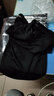 艾伦伯顿（Alen Botun） 运动短袖t恤男夏季吸汗衣宽松跑步女速干衣服健身服凉感冰丝上衣 黑色【冰丝 透气】 S (165-170CM) 实拍图