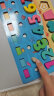 COOKSS婴幼儿童蒙氏早教配对板玩具宝宝木制数字拼图积木益智玩具 晒单实拍图