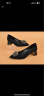 意尔康女鞋2024商场新款春夏尖头粗跟高跟鞋舒适空姐浅口工作鞋气质单鞋 黑色10 37 晒单实拍图