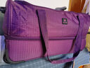 LUCKY CLUB拉杆包旅行包牛津布手提帆布超大容量双肩行李包袋 24英寸神秘紫 实拍图