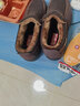 拾映冬季老北京布鞋男士棉鞋保暖加绒中老年爸爸鞋加厚防滑老人雪地靴 男款咖色【防滑保暖】 42 实拍图
