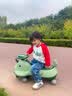 咔萌狮儿童扭扭车1-6岁男女宝宝可坐大人静音轮摇摆独角兽防侧翻溜溜车 珂曼绿大靠背+音乐带灯光+牵引绳 实拍图