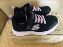 Skechers斯凯奇童鞋女童运动鞋大童儿童小白鞋魔术贴休闲跑步鞋303522L 实拍图