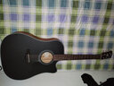 KEPMA卡普马ES36/EDC/EAC卡马吉他民谣入门卡玛36寸旅行儿童木吉它乐器 41英寸（升级款EDC酷黑色）原声 实拍图