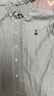 Teenie Weenie小熊男装休闲牛仔衬衫男秋冬长袖美式复古衬衣 浅牛仔色 XL 180 实拍图