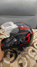 HNJ摩托车头盔男女全盔新3C国标认证四季通用越野机车A1夏季头盔 黑红脉冲（标配透明片) 均码 实拍图