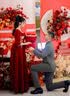 罗蒙定制新郎西服套装男士商务职业正装结婚礼服休闲英伦风修身西装男 两件套-中灰色西服+西裤 (送胸针+口袋巾) XL 码(适合125-135斤) 实拍图