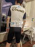 捷酷（jakroo）Toronto夏季短袖骑行服男女车队同款进口面料竞技版连体服套装 男款-短袖 L 实拍图