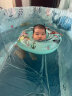 可可海子婴儿游泳池家用宝宝可折叠加厚儿童洗澡桶新生儿室内加大号游泳桶 120海洋鱼(布料双面图案)送礼包 晒单实拍图