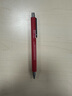 STALOGY文具黑色0.5mm学生中性笔 按动子弹头签字笔 高颜值水笔 红色笔杆 实拍图