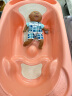 凯姆（CAM）意大利原装进口新生婴儿洗澡盆加厚可坐可躺硅胶防滑宝宝儿童洗澡 粉色【硅胶防滑坐躺两用】 实拍图