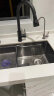 家韵（jiayun）水槽洗菜洗碗台下盆304不锈钢单槽洗菜池厨房多功能家用大单槽 星选龙头套装+皂液器 680X450纯手工纳米抗污级 晒单实拍图
