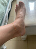 ZJUZ18K金脚链女玫瑰金女au750黄金脚链彩金脚链心形时尚细脚链礼物 18K金心形脚链 黄金色（24cm） 实拍图