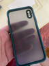 今舞 适用苹果x手机壳iphonexsmax硅胶软边防摔xr外壳全包半透明超薄磨砂男女款潮牌网红硬壳 X/XS 墨绿 实拍图