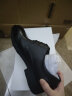 百丽正装鞋男皮鞋牛皮圆头婚鞋商务休闲皮鞋加绒3UX01CM5 黑色 44 实拍图