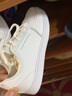 安踏（ANTA）板鞋女鞋2026秋季新款休闲小白鞋子女士款白色平底轻便运动鞋子女 安踏白/黑8004 36.5 实拍图