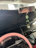 骄赫汽车遮阳伞车窗遮阳帘车载防晒隔热遮阳挡车内用前挡风玻璃遮阳板 小号钛银（小型两厢车）125*65cm 实拍图