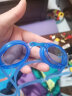 英发（YINGFA）泳镜高清防雾竞速比赛训练小镜框学生男女游泳眼镜 Y570AF 蓝色 实拍图
