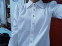 初申春秋简约长袖衬衫女单排扣气质职业通勤上衣白衬衣S132C2204 实拍图