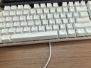 风陵渡 K870机械键盘拼色键帽有线电竞游戏吃鸡LOL键盘台式家用笔记本外接打字办公通用 87键-白色混光 青轴 晒单实拍图