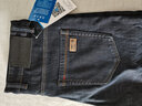 真维斯（JEANSWEST）牛仔裤男冬季加绒裤保暖弹力直筒加厚休闲男长裤子男加绒黑色30 实拍图