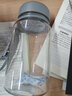 富光太空杯男女士学生运动便携过滤茶杯防摔户外大容量塑料水壶夏季 （小巧型）高级灰- 400ml 1个 实拍图