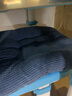 家纺冬季加厚纯色灯芯绒坐椅垫沙发垫子办公坐垫 汽车座垫空调垫 牛仔蓝 40cm*40cm 实拍图