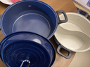 摩飞电器（Morphyrichards）多功能锅一锅多用 电锅炒菜一体不粘锅 分离式电炒锅电煮锅小电锅 鸳鸯电火锅料理锅 3L 轻奢蓝（标配深煮锅+鸳鸯盘） 实拍图