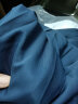 皮尔卡丹（pierre cardin） 连衣裙女夏季2024年新款女装韩版气质百搭显瘦中长款A字裙子女  藏青色（套装） L 建议105-115斤 晒单实拍图