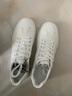 阔社品牌男鞋青春潮流韩版休闲小白鞋男百搭秋季透气厚底增高低帮板鞋 白色 41 运动鞋码 实拍图