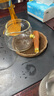 神雕（SHEN DIAO）耐热玻璃公道杯加厚耐高温实木把公杯功夫茶具配件茶漏过滤分茶器 boD-32玻璃公杯+285茶漏 实拍图