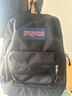 JANSPORT杰斯伯双肩包轻便男背书包女学生校园电脑包 7ZNZ008 爵士黑 实拍图